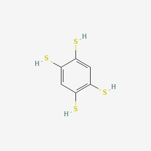 Chemical structure of 1,2,4,5-Benzenetetrathiol