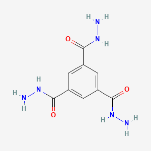 Chemical structure of Benzene-1,3,5-tricarbohydrazide