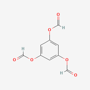 Chemical structure of Benzene-1,3,5-triyl triformate