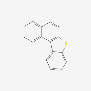 Chemical structure of Benzo[b]naphtho[1,2-d]thiophene