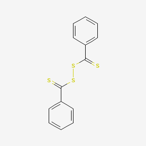 Chemical structure of Bis(thiobenzoyl) Disulfide