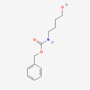 Chemical structure of Benzyl (4-hydroxybutyl)carbamate