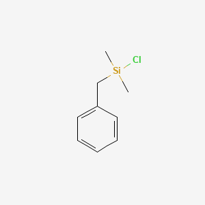 Chemical structure of Benzylchlorodimethylsilane
