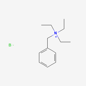 Chemical structure of Benzyltriethylammonium Borohydride