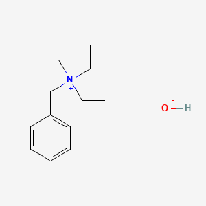 Chemical structure of Benzyltriethylammonium Hydroxide