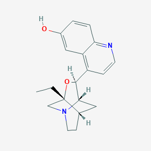 Chemical structure of beta-Isocupreidine