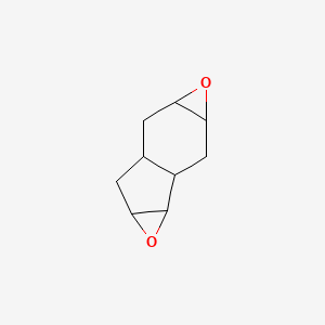 Chemical structure of Bicyclononadiene diepoxide