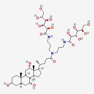 Chemical structure of Big chap
