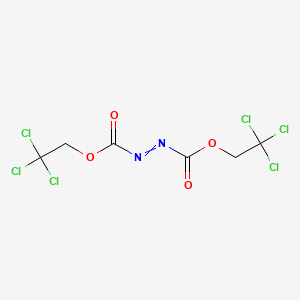 Chemical structure of Bis(2,2,2-Trichloroethyl)azodicarboxylate