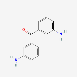 Chemical structure of 3,3'-Diaminobenzophenone