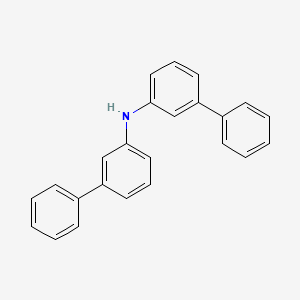 Chemical structure of Bis(3-biphenylyl)amine