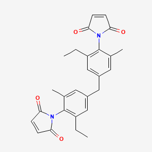 Chemical structure of Bis(3-ethyl-5-methyl-4-maleimidophenyl)methane