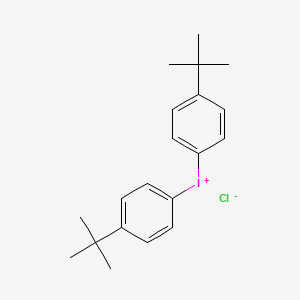 Chemical structure of Bis(4-(tert-butyl)phenyl)iodoniumchloride
