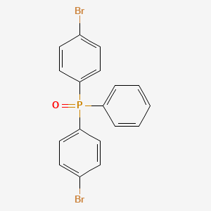 Chemical structure of Bis(4-bromophenyl)phenylphosphine Oxide