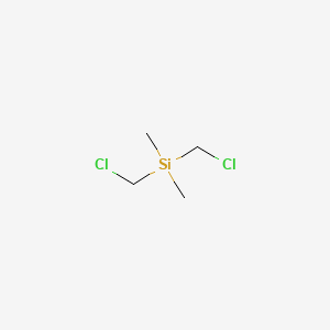 Chemical structure of Bis(chloromethyl)dimethylsilane