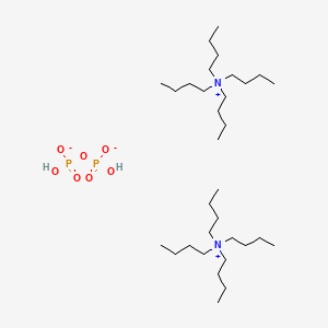 Chemical structure of Bis(tetrabutylammonium) Dihydrogen Pyrophosphate