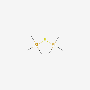 Chemical structure of Bis(trimethylsilyl)sulfur
