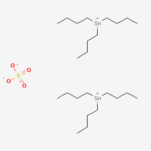 Chemical structure of Tributyltin sulfate