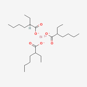 Chemical structure of Bismuth(III) 2-ethylhexanoate