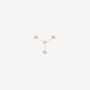 Chemical structure of Bismuth(III) bromide