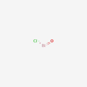 Chemical structure of Bismuth oxychloride [MI]