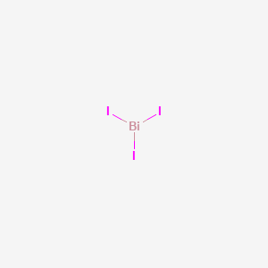 Chemical structure of Bismuth triiodide