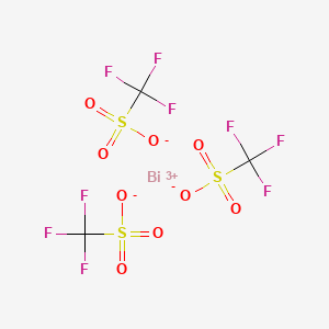 Chemical structure of Bismuth(III) trifluoromethanesulfonate