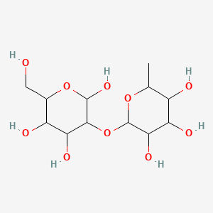 Chemical structure of Blood group H disaccharide