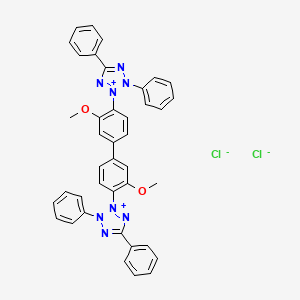 Chemical structure of Blue Tetrazolium