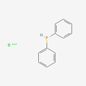 Chemical structure of Borane diphenylphosphine complex
