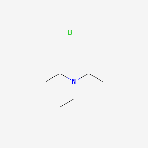 Chemical structure of Borane-triethylamine complex
