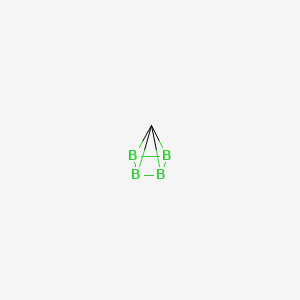 Chemical structure of Boron carbide