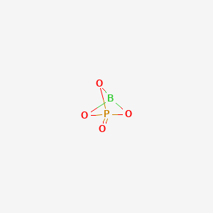 Chemical structure of Boron phosphate