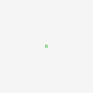 Chemical structure of Boron powder, amorphous, APS <1 micron, 93-96%, Mg 3% max