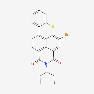 Chemical structure of Br-BTXI
