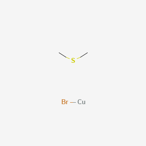 Chemical structure of Bromo[thiobis[methane]]copper