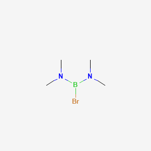 Chemical structure of Bromobis(dimethylamino)borane