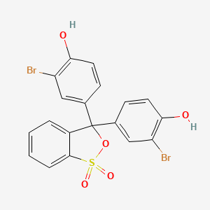 Chemical structure of Bromophenol Red