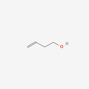Chemical structure of 3-Buten-1-ol