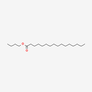 Chemical structure of Butyl Palmitate