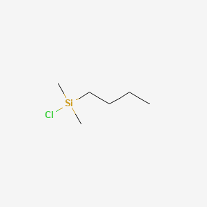 Chemical structure of Butylchlorodimethylsilane