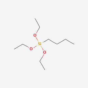 Chemical structure of Butyltriethoxysilane