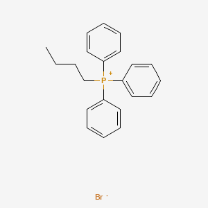 Chemical structure of Butyltriphenylphosphonium bromide