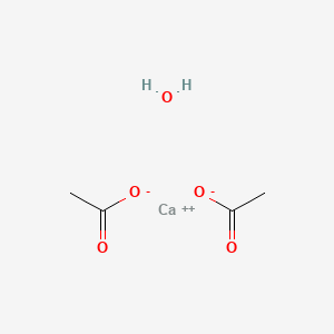 Chemical structure of Calcium acetate hydrate