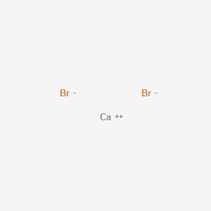 Chemical structure of Calcium bromide