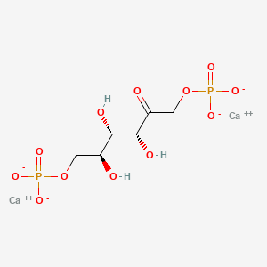 Chemical structure of Calcium fructose diphosphate