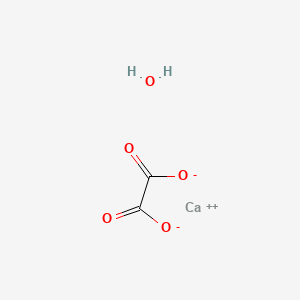 Chemical structure of Calcium oxalate hydrate