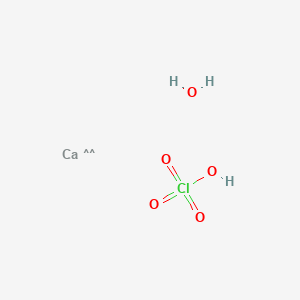 Chemical structure of Calcium perchlorate tetrahydrate
