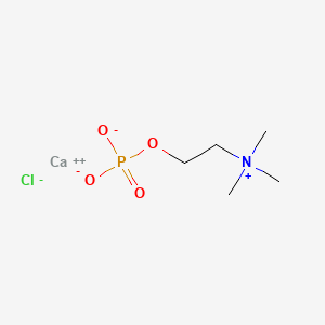 Chemical structure of Calcium phosphorylcholine