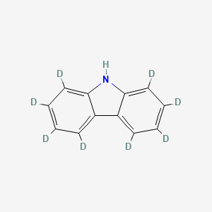 Chemical structure of Carbazole-d8